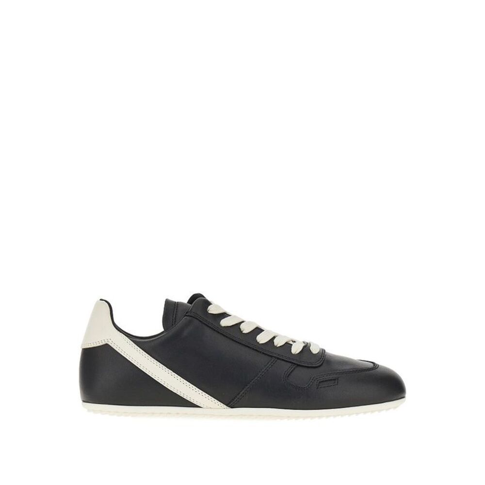 Rick Owens Men Leather 'Minimal' Sneakers
